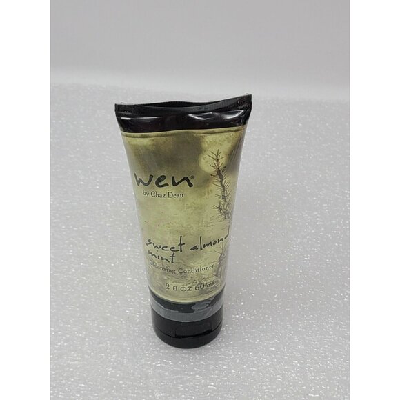Wen by Chaz Dean Sweet Almond Mint Cleansing Conditioner 2 oz Travel Size - Picture 2 of 2
